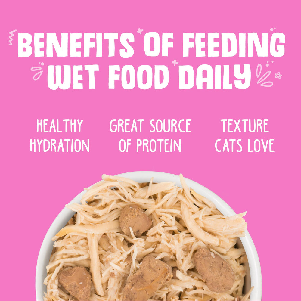 Weruva Classic Cat Food produced in human food facilities ensures quality.
