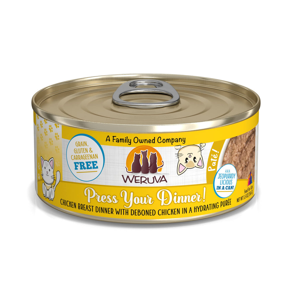 Weruva Classic Cat Paté creamy texture image suitable for picky cats.