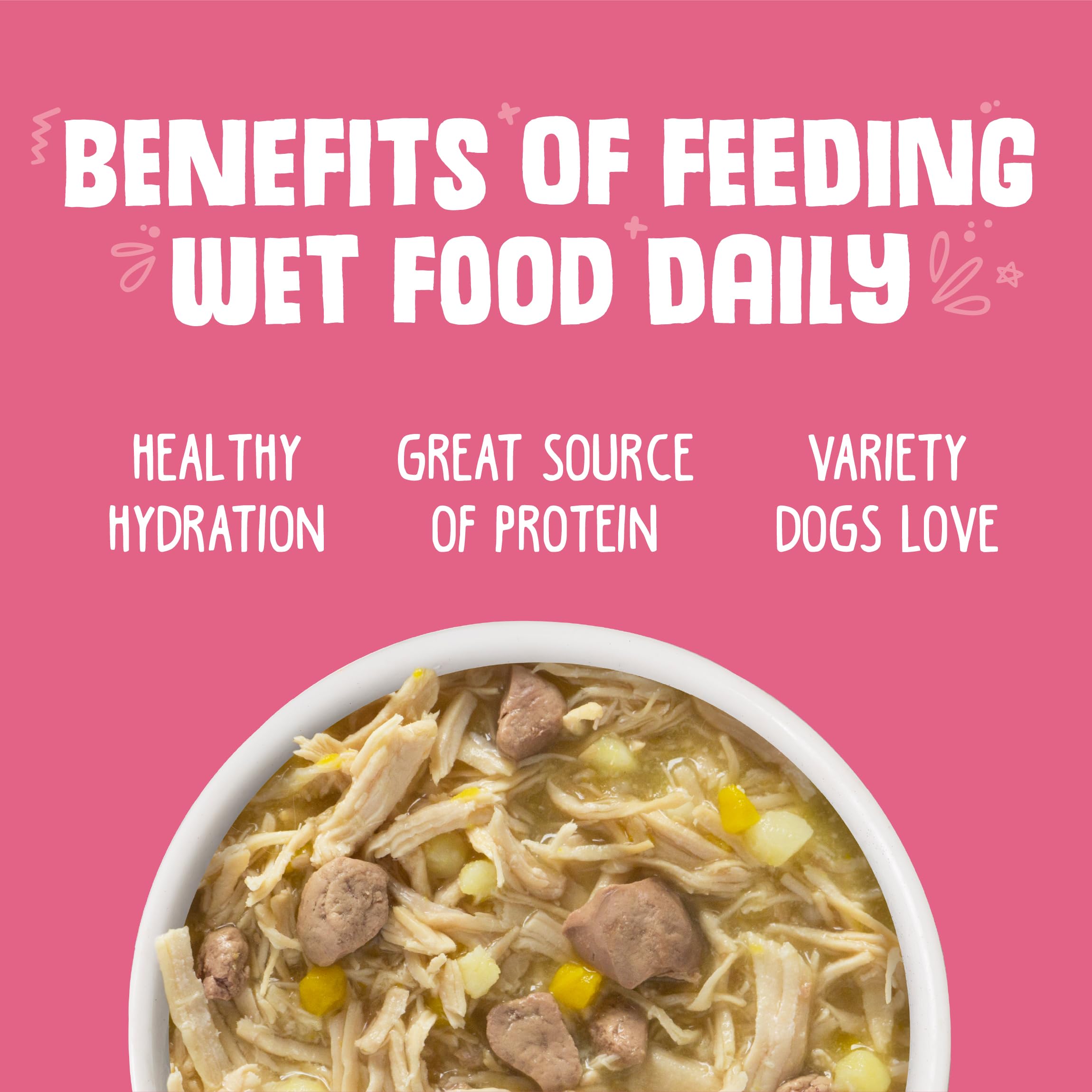 Weruva Classic Dog Food pumpkin gravy with sweet potato hints for a comforting aroma