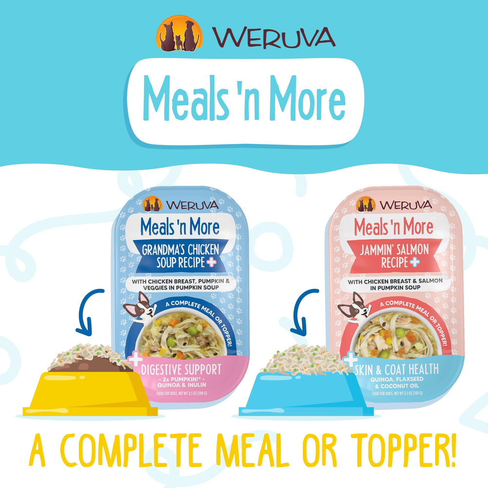 Weruva-cup-open-view demonstrates accessible, ready-to-serve pet meals.