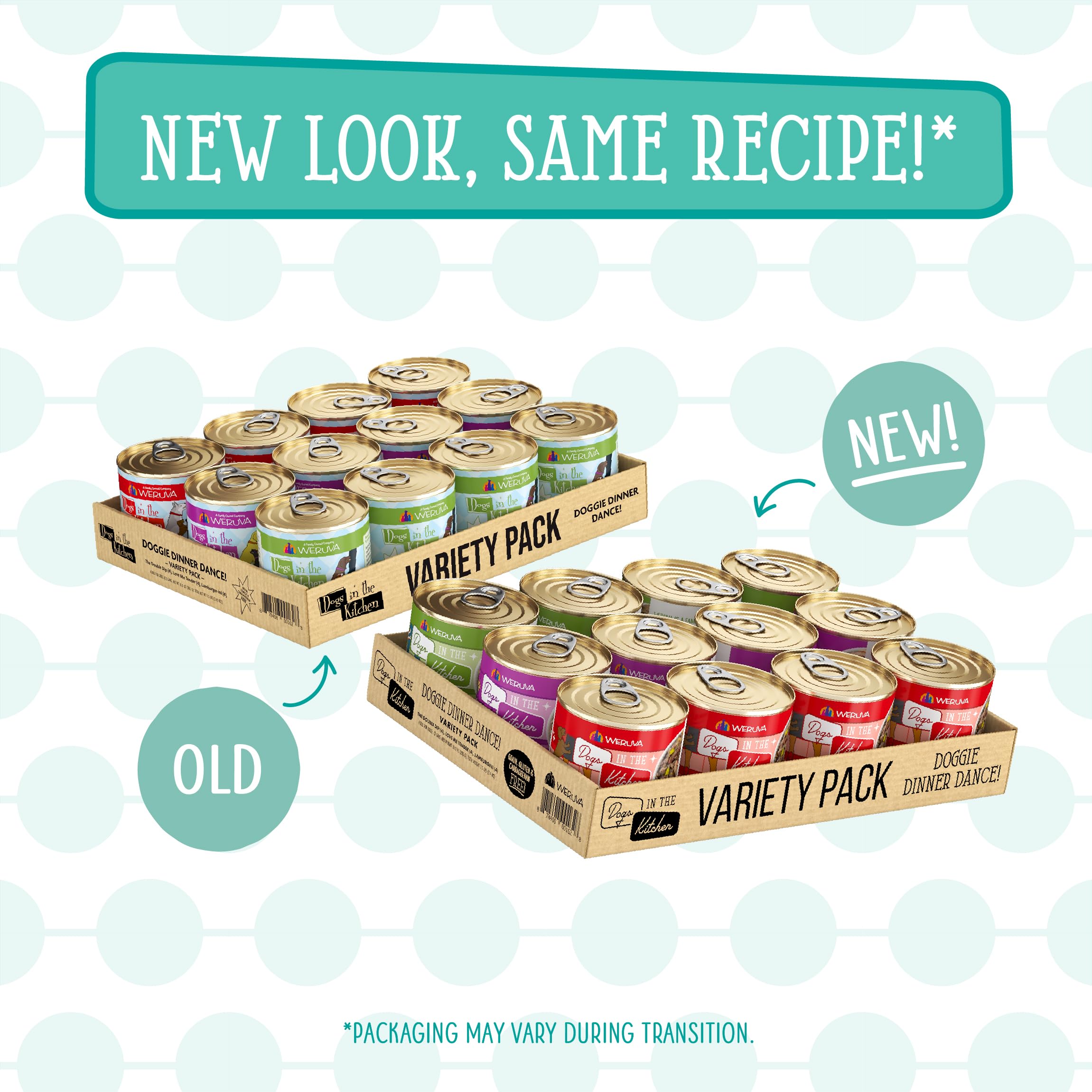 Weruva Dogs in the Kitchen carrageenan-free formula is free from fillers.