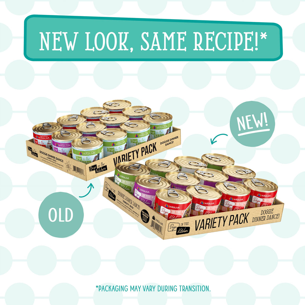Weruva Dogs in the Kitchen carrageenan-free formula is free from fillers.