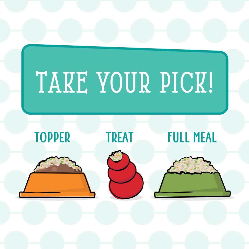 Weruva Dogs in the Kitchen grain-free option keeps meals light.