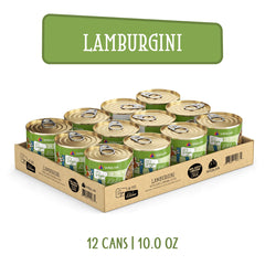 Weruva Lamburgini gravy closeup, enticing texture for hydration and flavor variety.