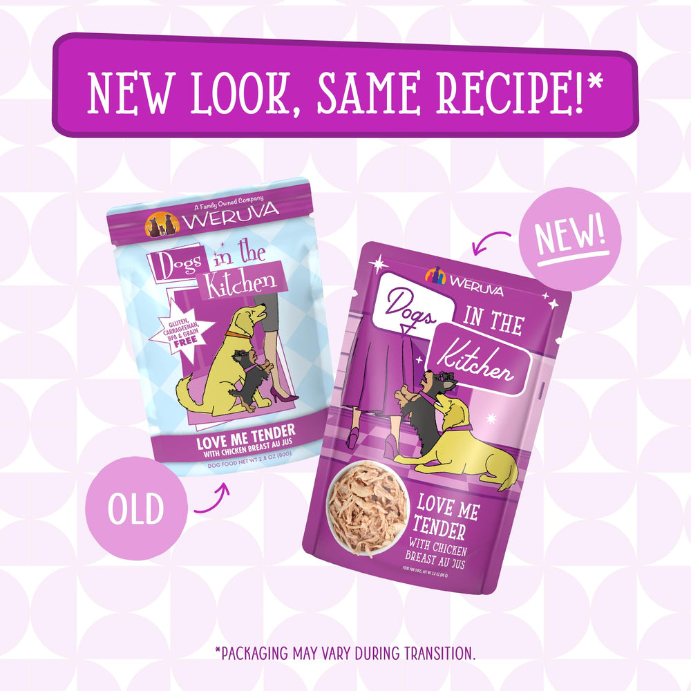 Weruva Dogs in The Kitchen premium protein blend appeal during meals