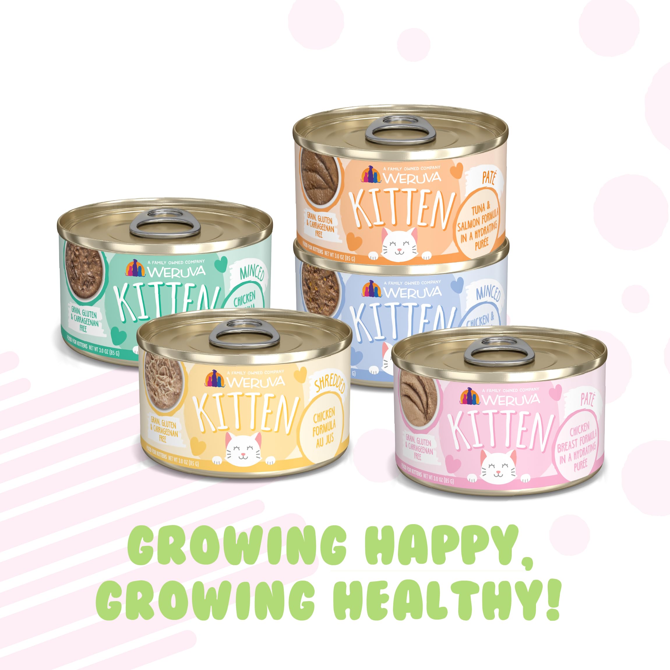 Weruva family-owned brand image appeals to caring pet parents