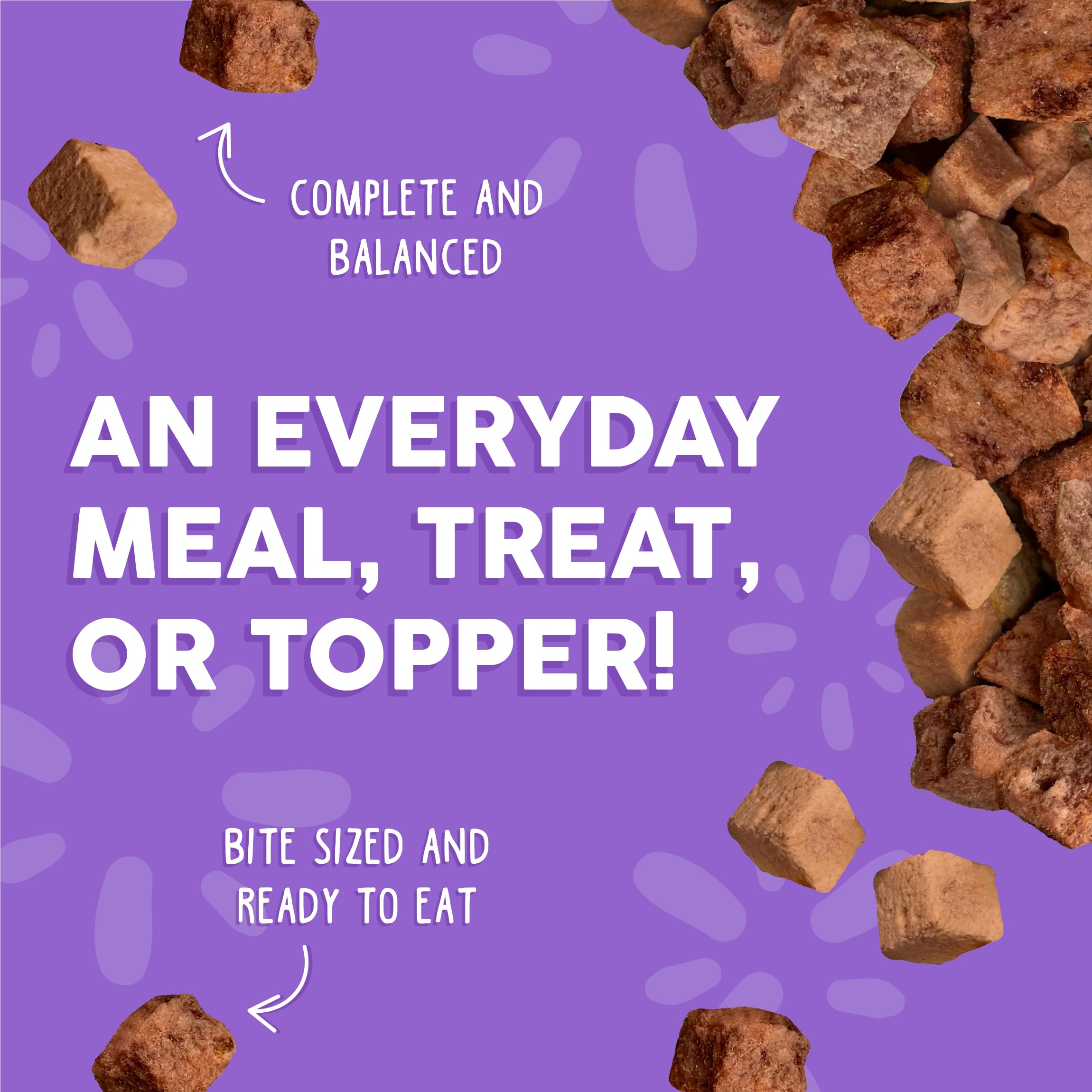 Weruva Mideast Feast ready-to-eat cubes for quick meals.
