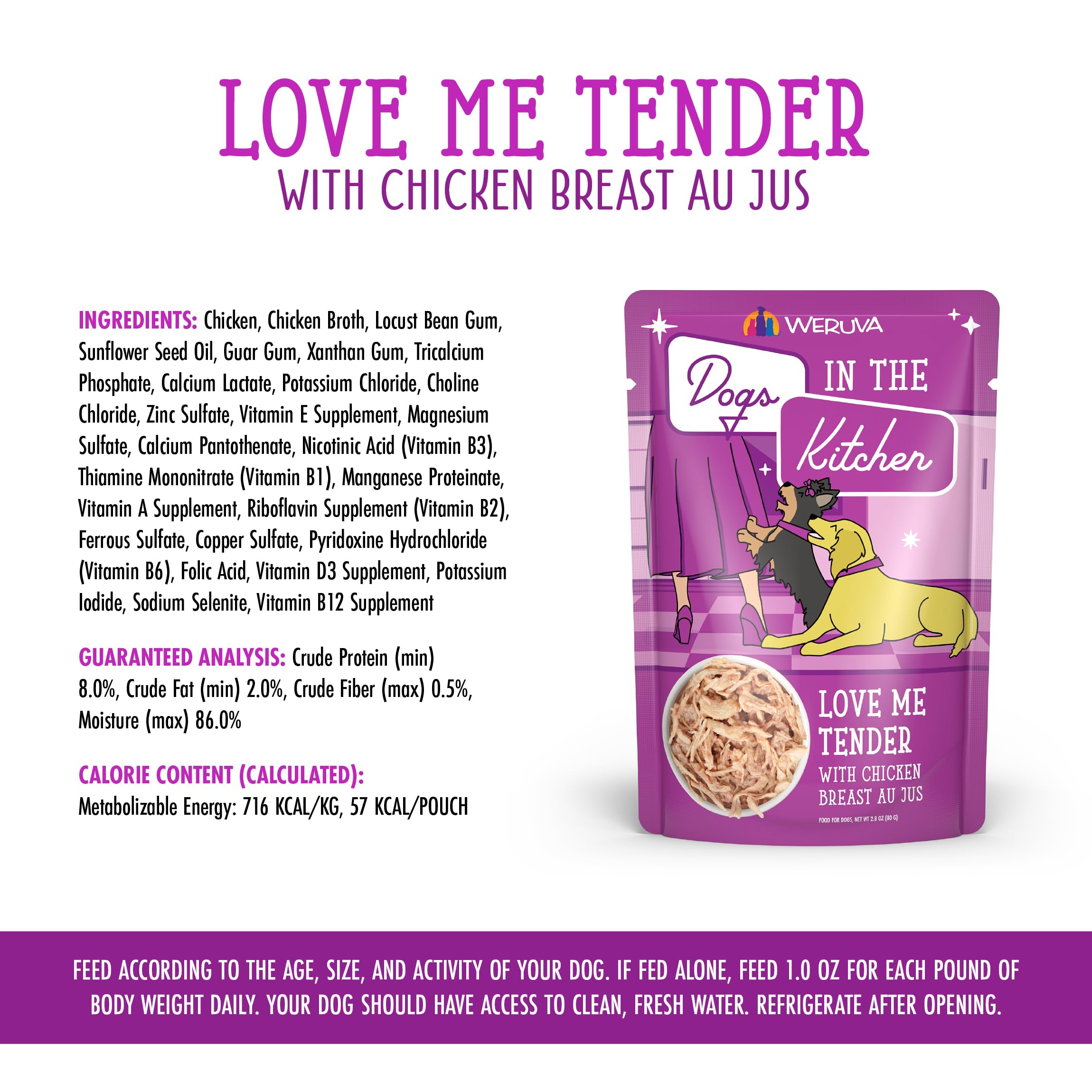 Weruva grain-free, gluten-free, carrageenan-free formula highlights clean ingredients