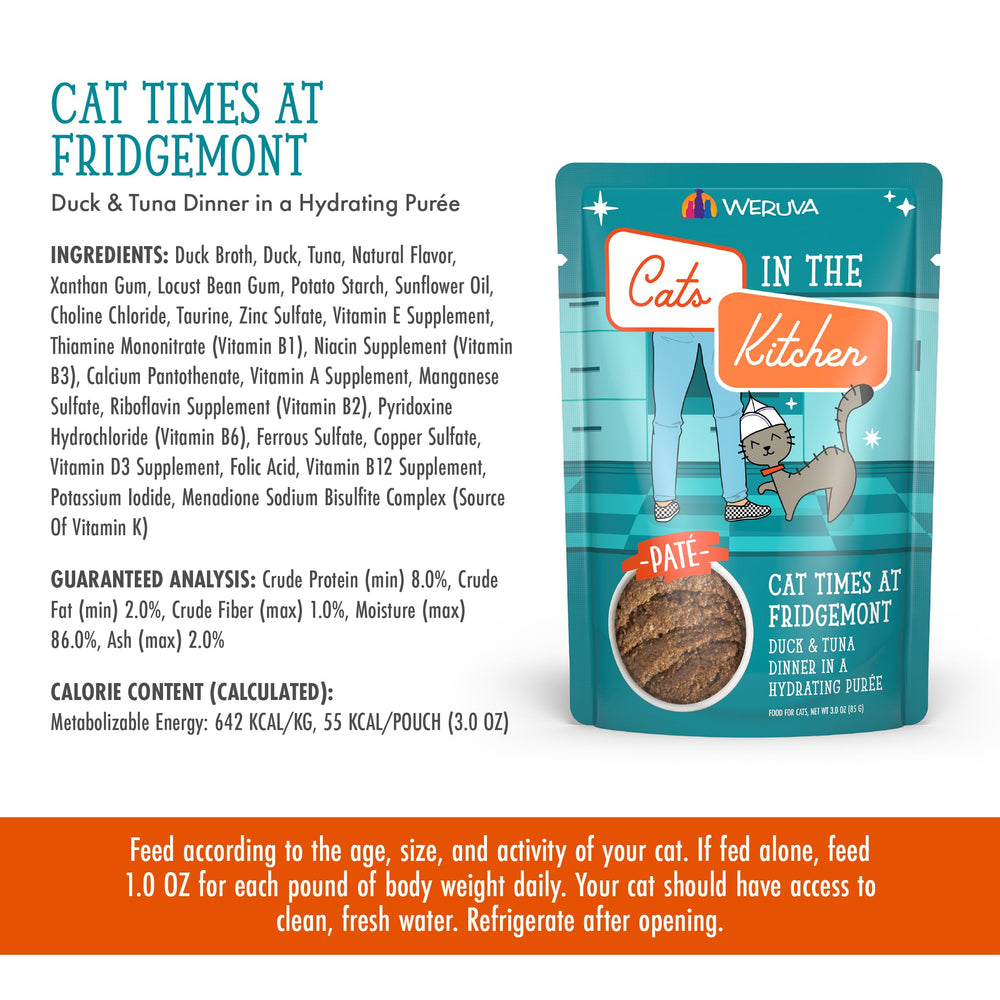 Grain-free, gluten-free, and carrageenan-free formula for sensitive tummies.
