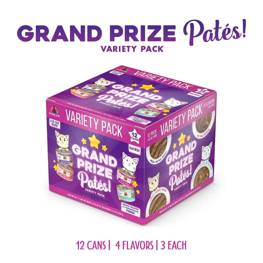 Weruva Grand Prize Patés Tic Tac Whoa can, rich, smooth texture ideal for daily meals
