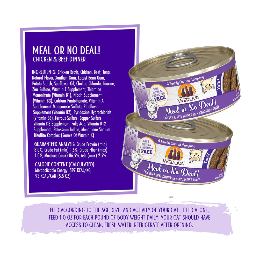 Weruva grass-fed beef purée offers rich flavor in pate