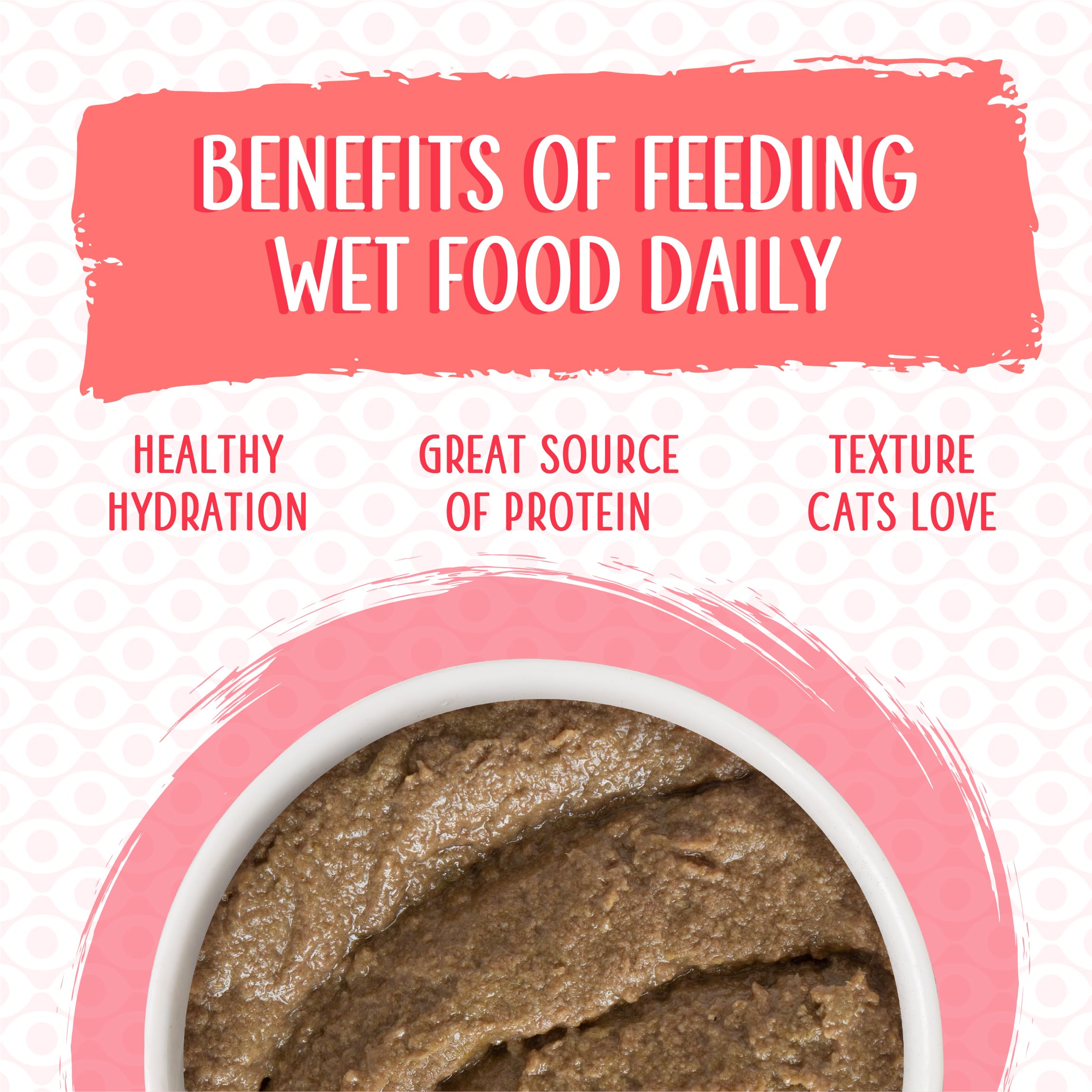 No artificial colors or preservatives in Weruva Jolly Good Fares pate.