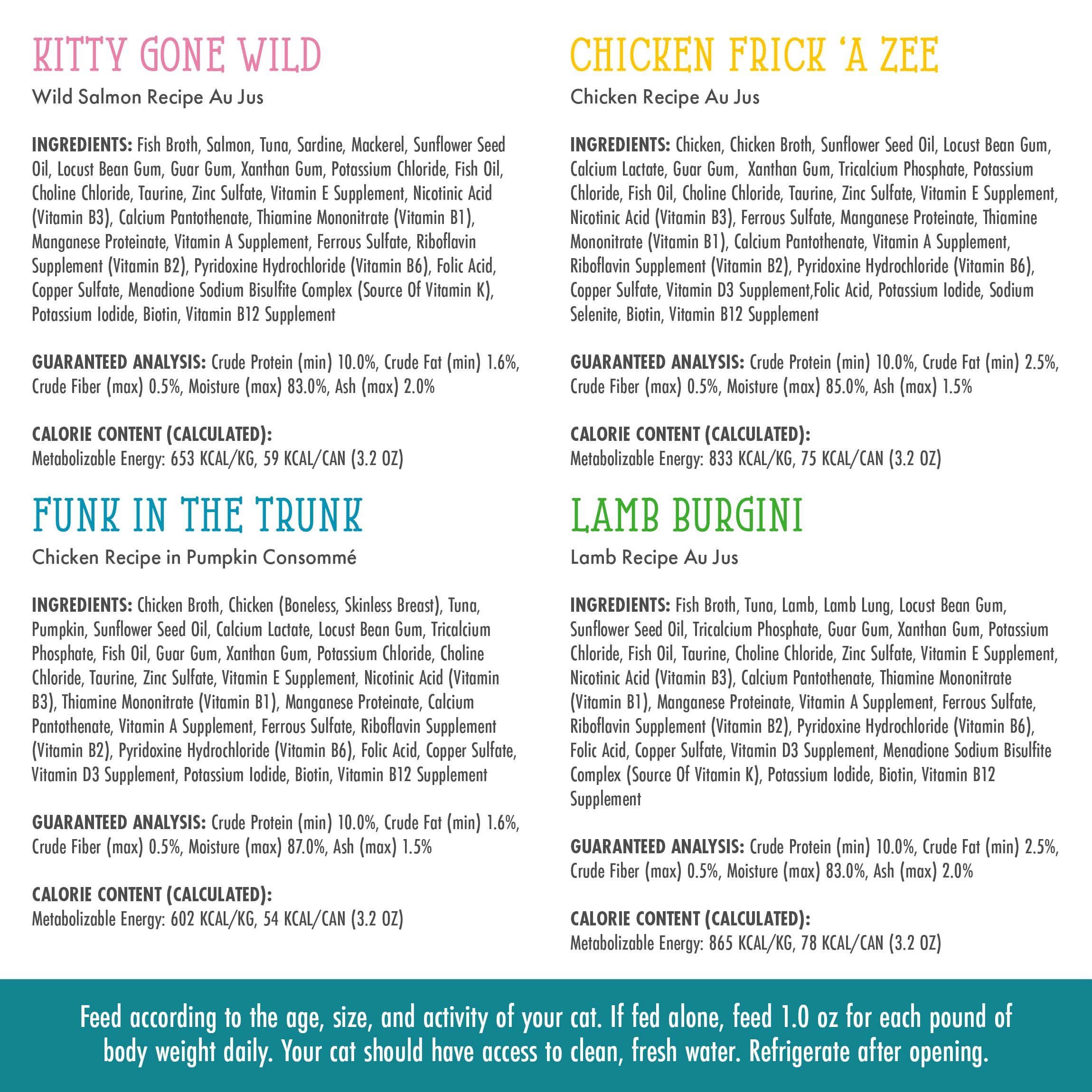 Weruva Kitchen Cuties Chicken Frick A Zee can—protein-forward meal in gravy