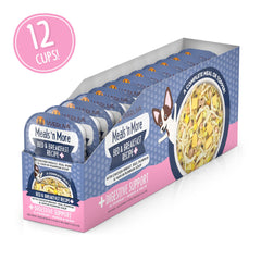 Weruva Meals n More Bed and Breakfast cups displayed together for quick meals.