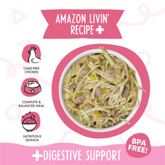 Weruva Meals 'n More pumpkin quinoa cup, fiber and flavor in one serving.