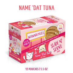 Creamy texture of Weruva Name Dat Tuna pate appeals to picky eaters.