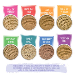 Weruva Slide N' Serve Paté The Newly Feds flavor visual.