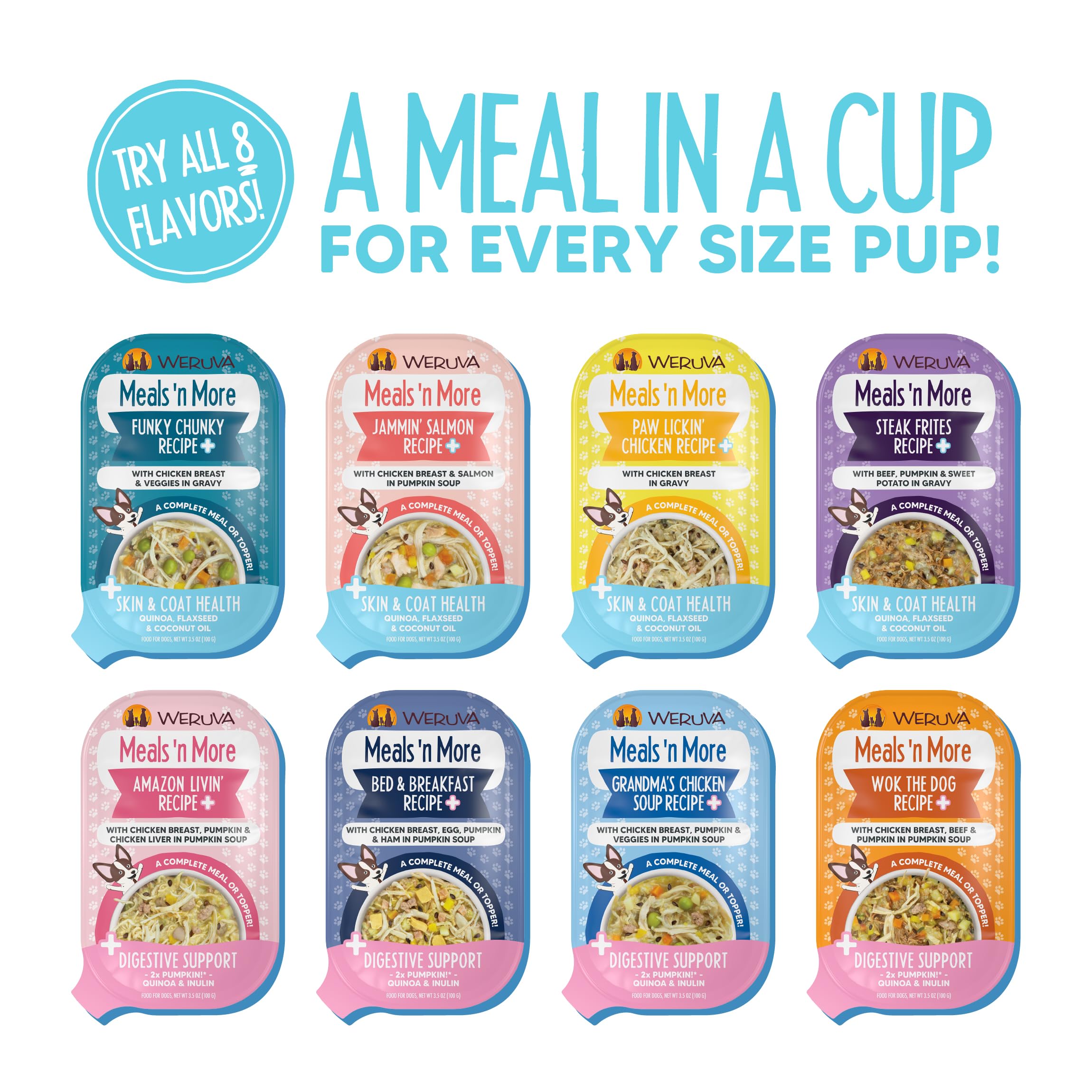 Weruva pack-of-12-cups image suggests value and consistent quality.