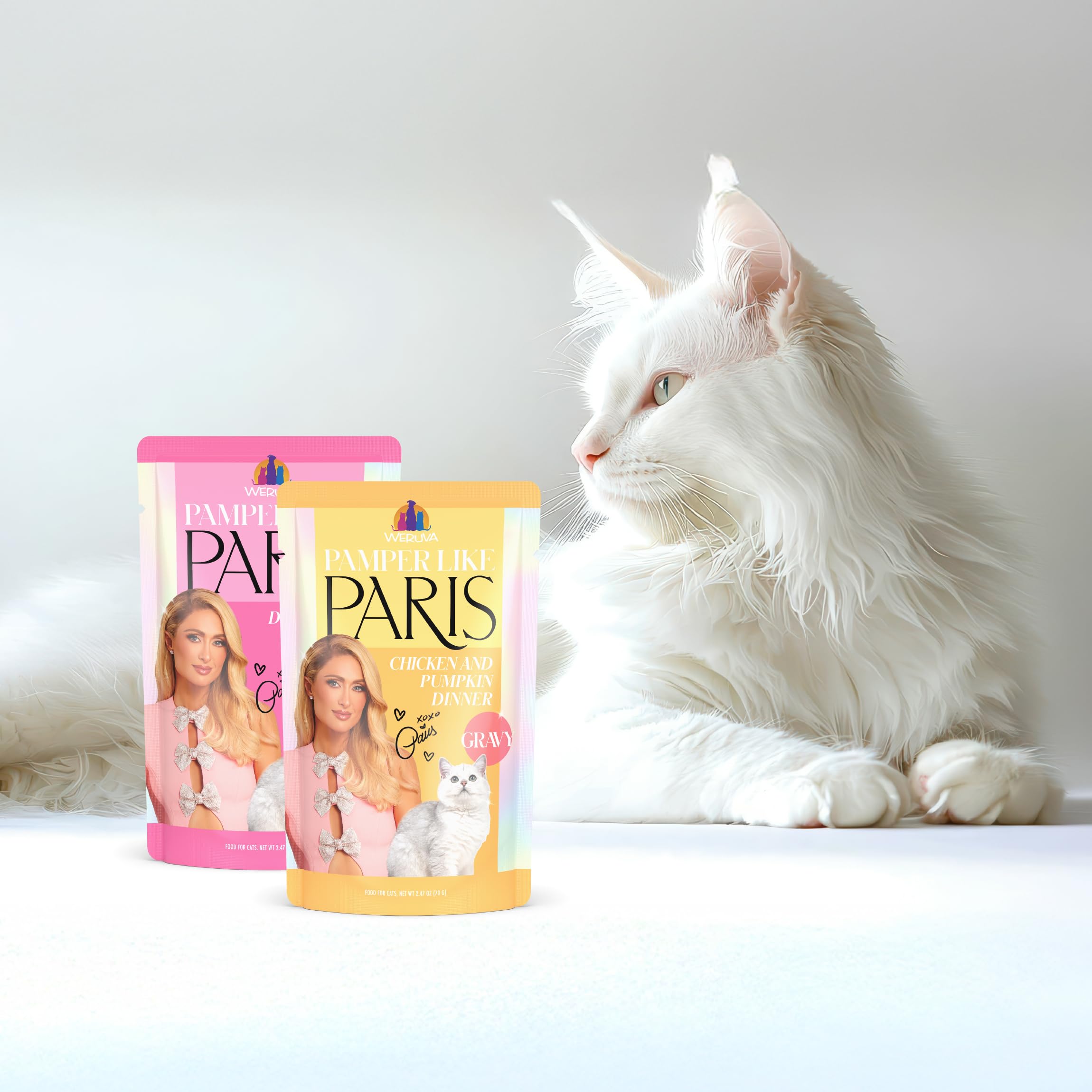 Paris Hilton Weruva Pamper Like Paris packaging with pack of 12.
