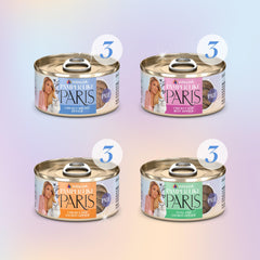 Weruva Paris Hilton Pamper Like Paris tuna pate cat food image.