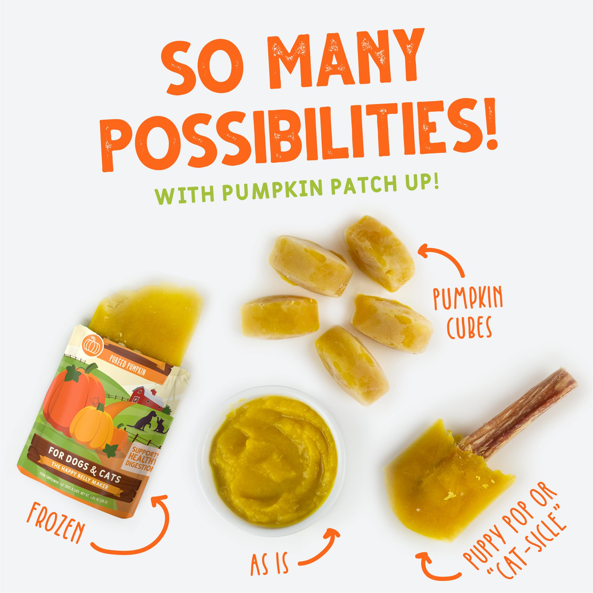 Weruva Patch Up pouch featured as a freeze-friendly treat idea.