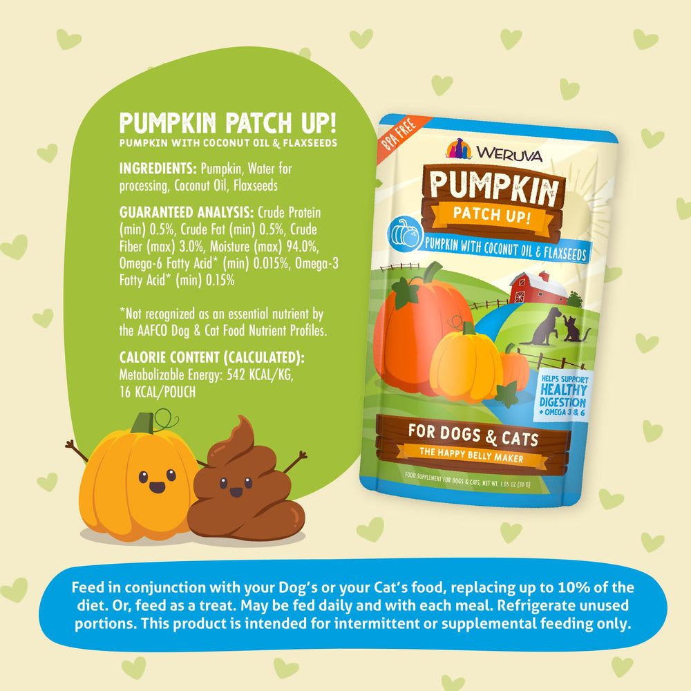 Weruva Pumpkin Patch Up! freeze treat cubes for cooling snacks