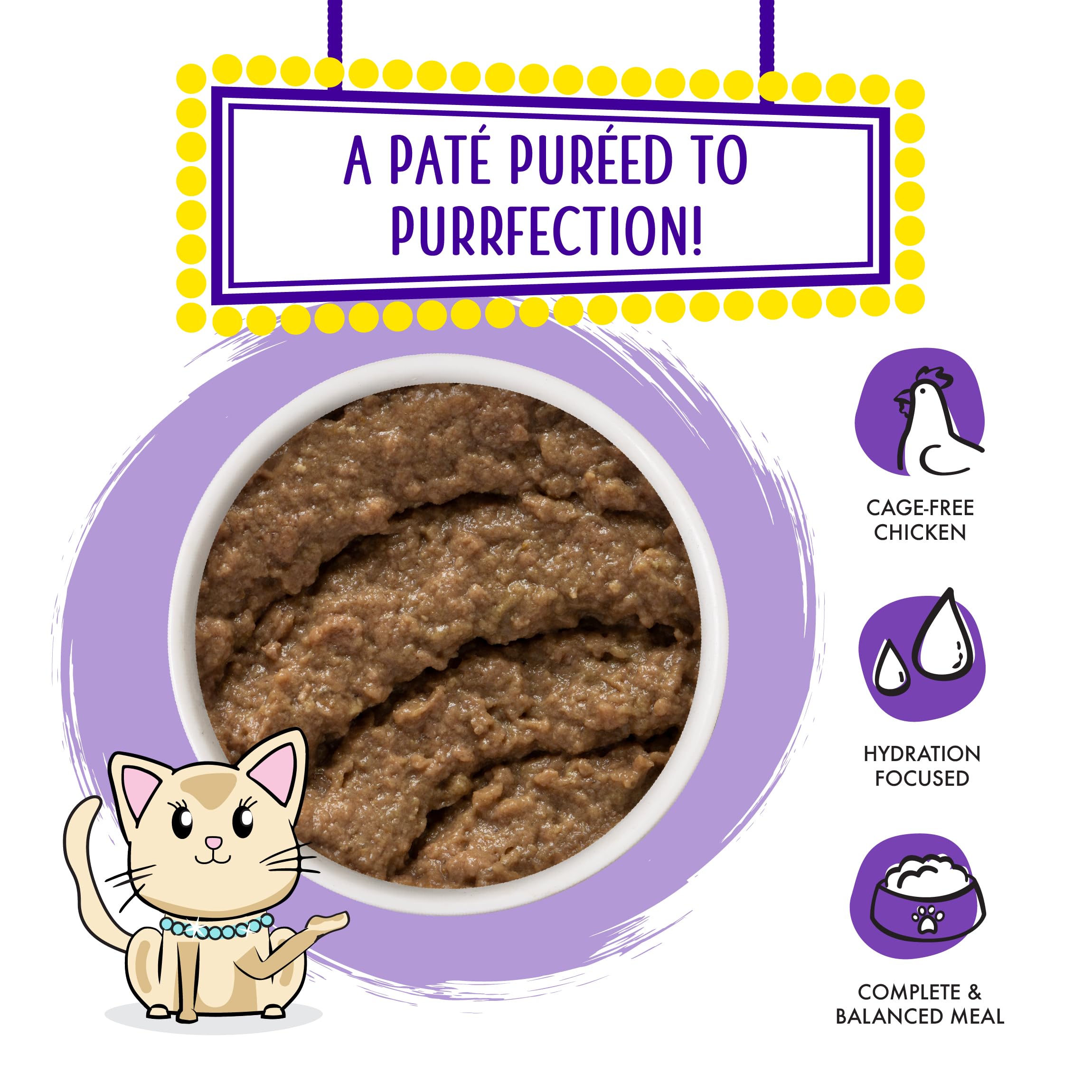 Weruva Slide N Serve packaging for easy, quick cat meals
