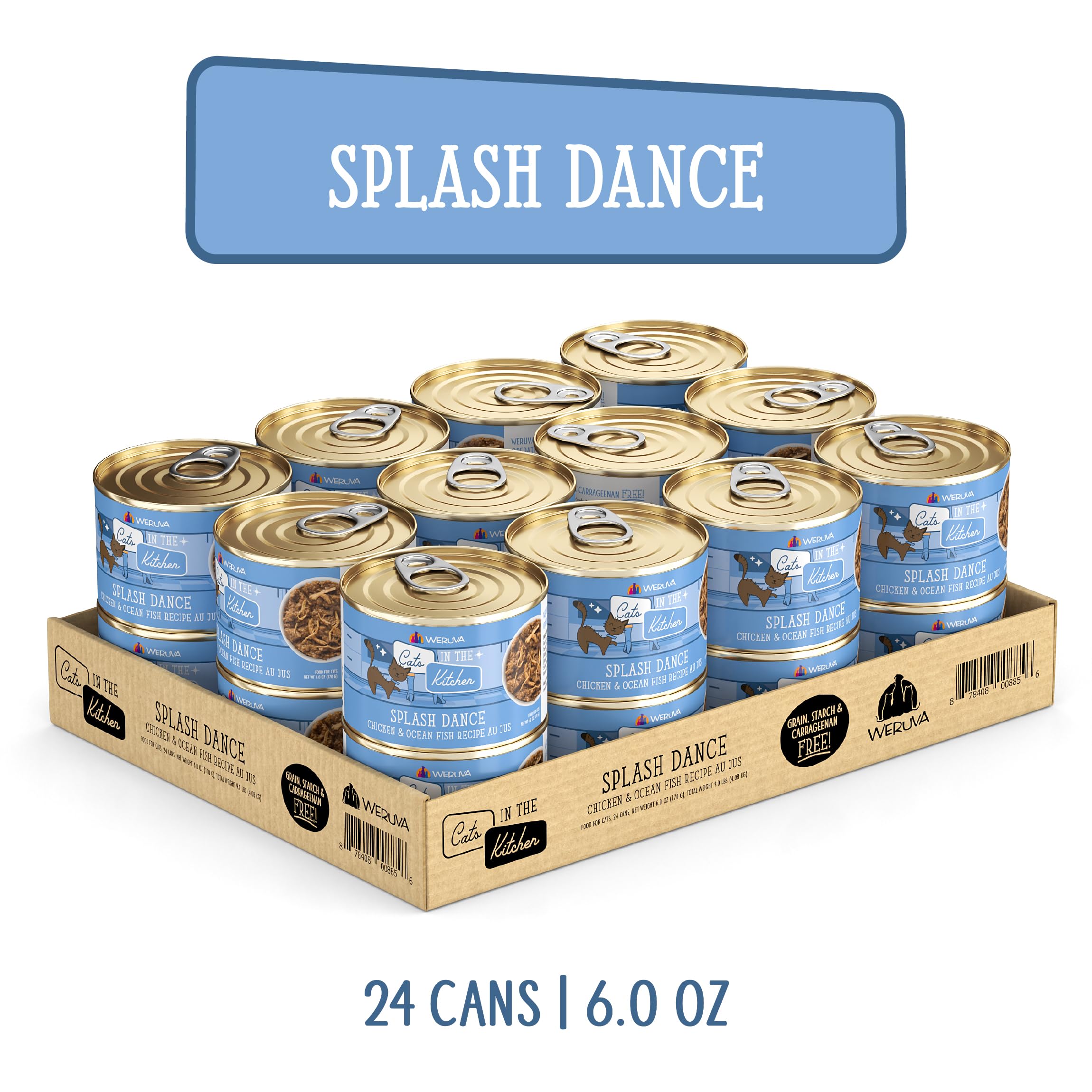 Served in a bowl, Weruva Splash Dance ready to savor