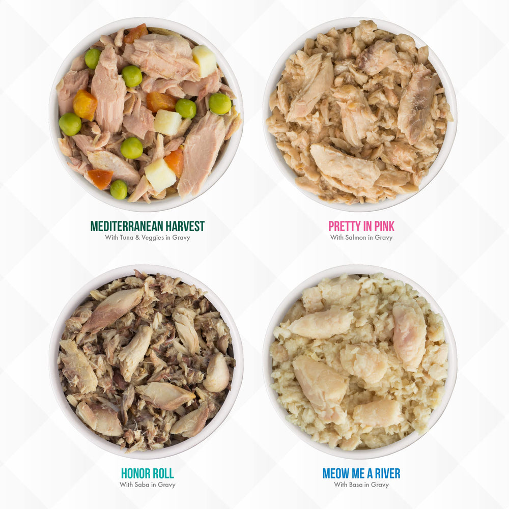 Weruva TruSurf Honor Roll 3oz can — premium seafood with limited ingredients.