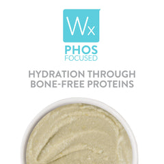 Weruva Wx Phos Focused packaging emphasizes highly bioavailable proteins for digestion