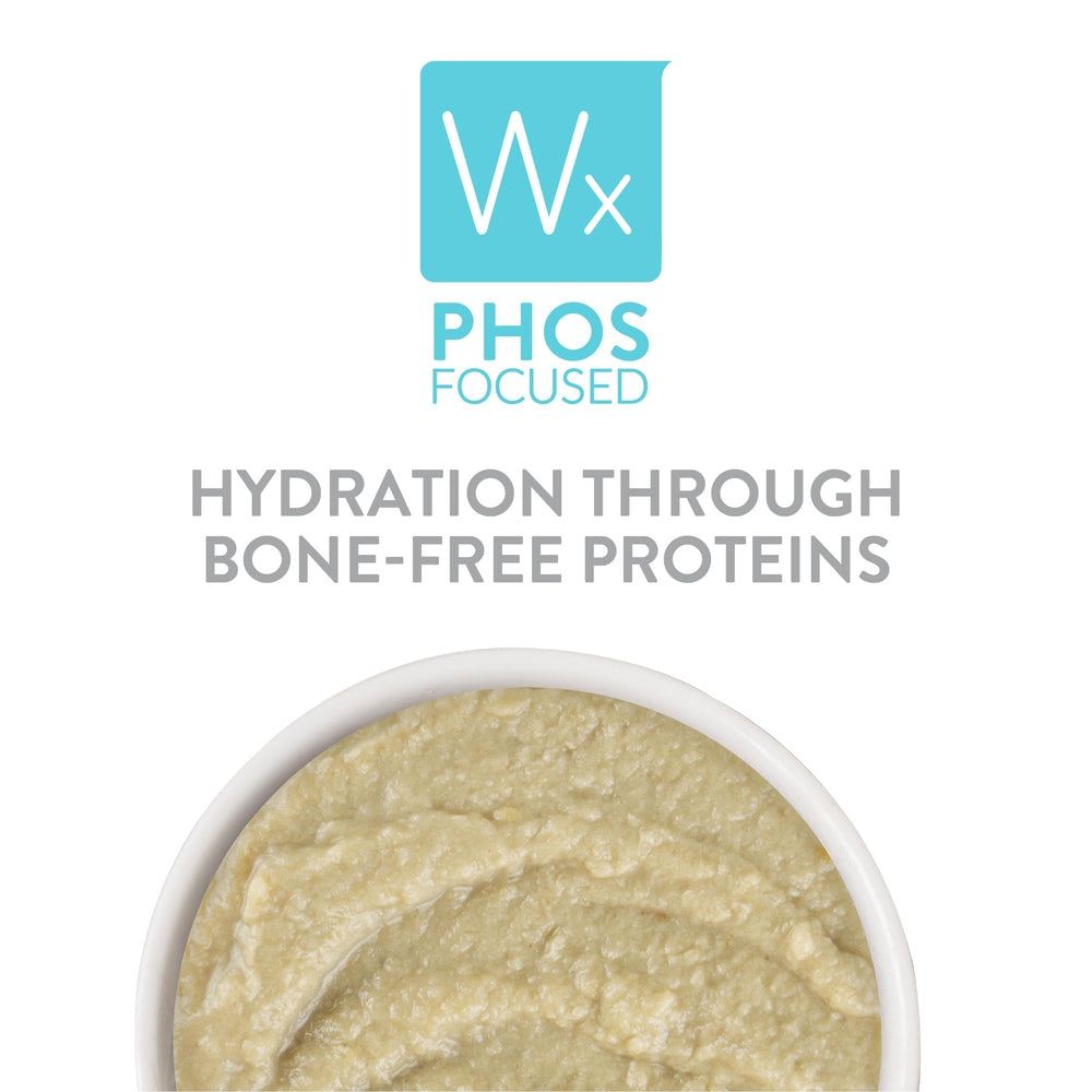 pouring the hydrating puree from the can into a serving bowl