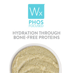 pouring the hydrating puree from the can into a serving bowl
