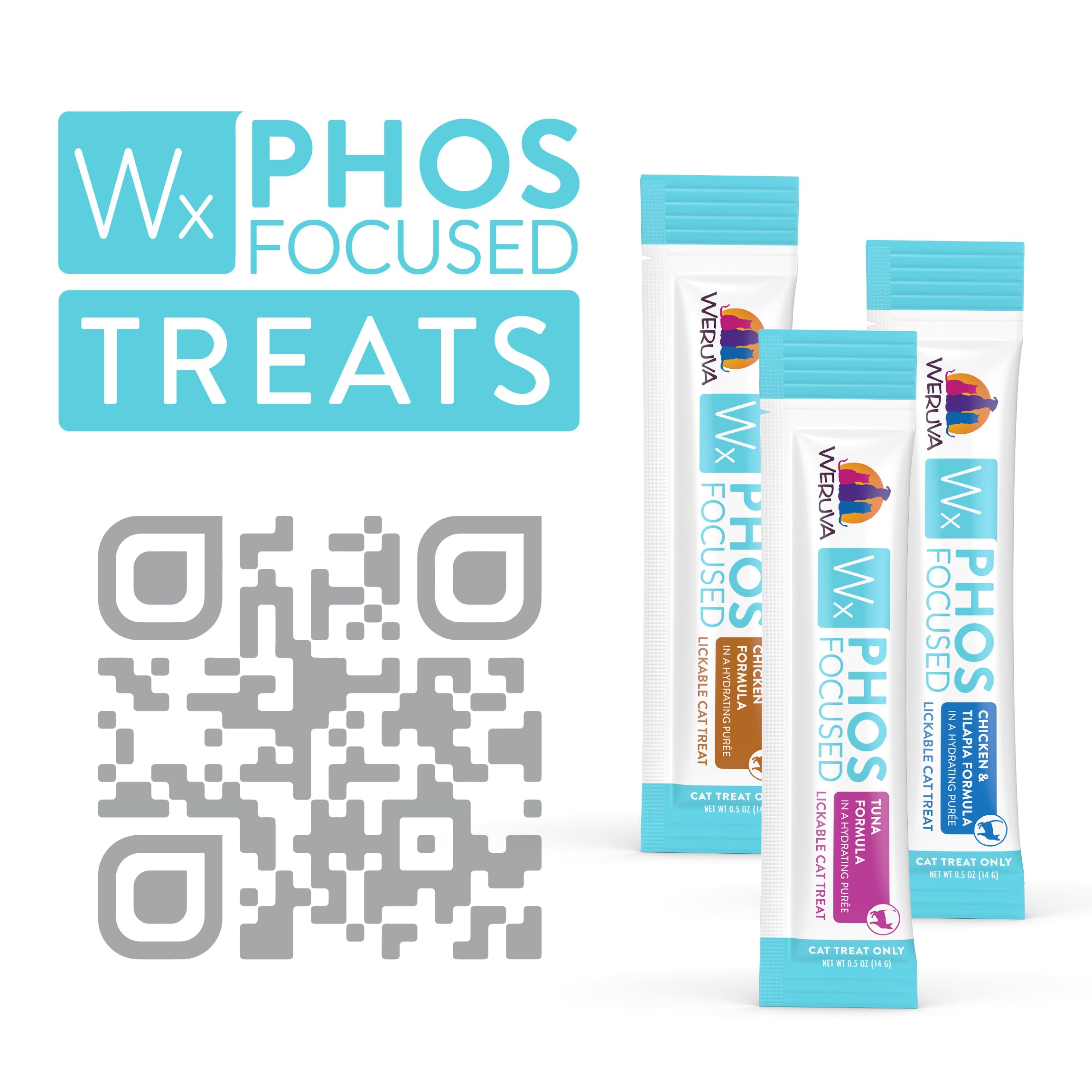 BRCGS safety standards label on Weruva Wx Phos Focused packaging