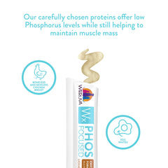 Weruva Wx Phos Focused smooth lickable texture makes treats appealing for picky eaters