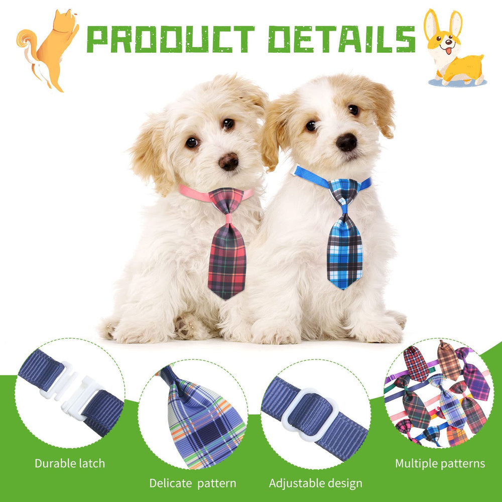 Wesiti adjustable bowtie collar fits 22–36 cm for most small and medium pets