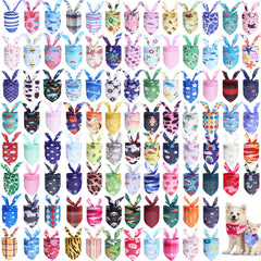 Wesiti dog bandanas collection of 100 patterns for varied dog looks.