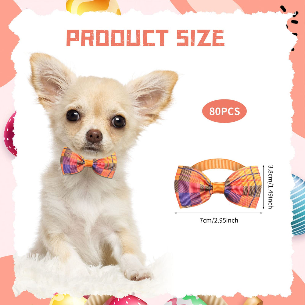 Wesiti dog bow tie with dots, perfect for photos and parties