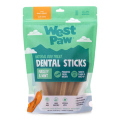West Paw Dental Sticks in action during fetch and play
