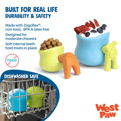WEST PAW Zogoflex Toppl dishwasher-safe design visible after cleaning.