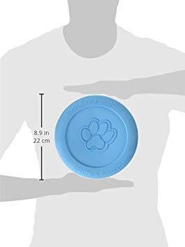 West Paw Zogoflex Zisc doubles as a bowl for water or food