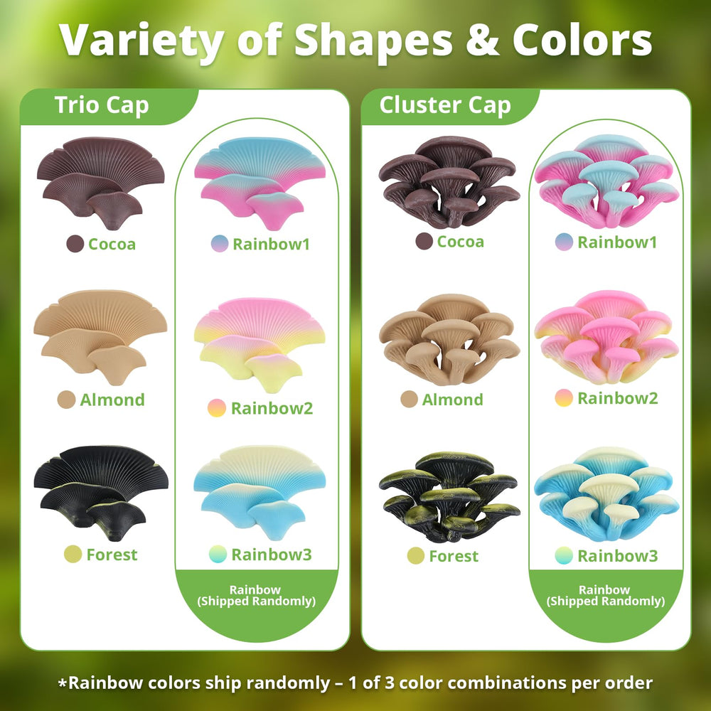 Westant mushroom decor sticky-pads install cocoa offers flexible mounting options.