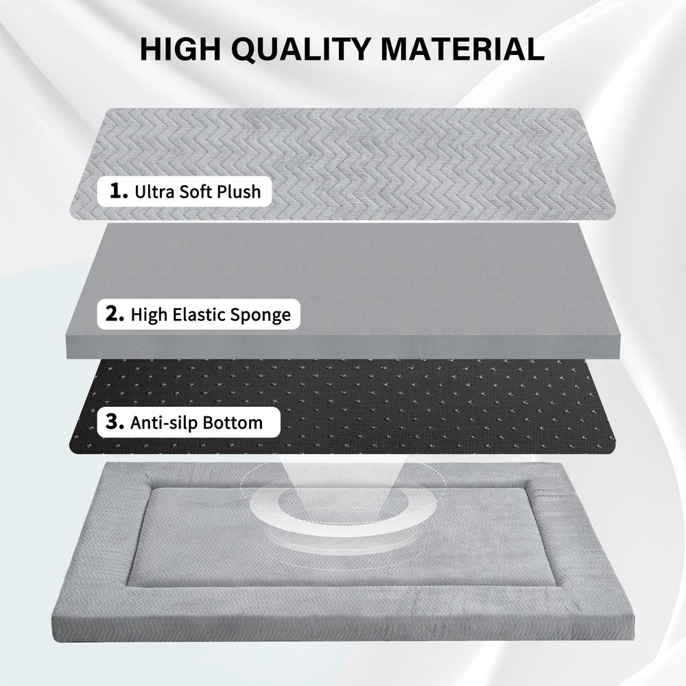 WESTERN HOME anti-slip bottom keeps dog bed in place