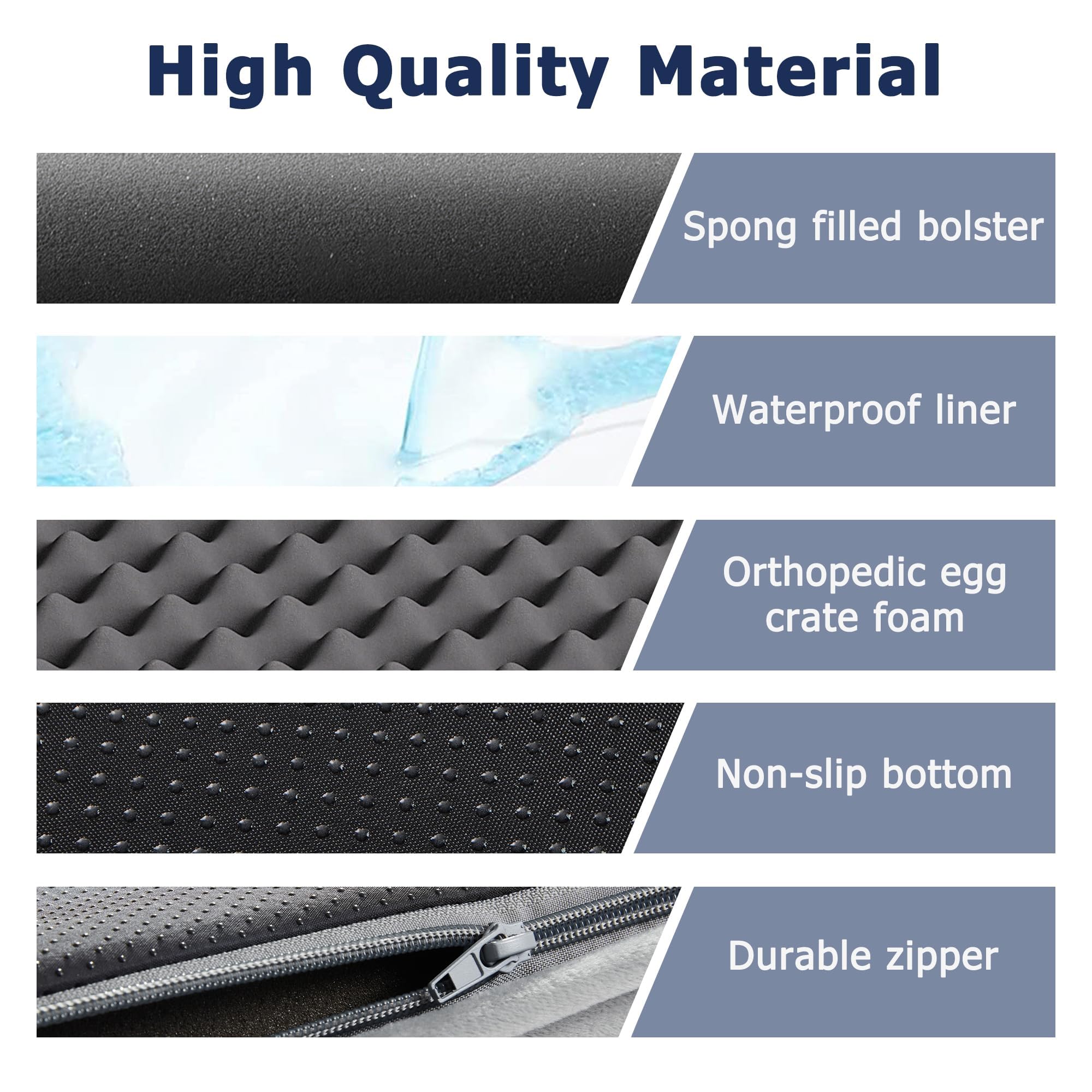 WESTERN HOME removable-washable-cover makes cleaning quick and simple.