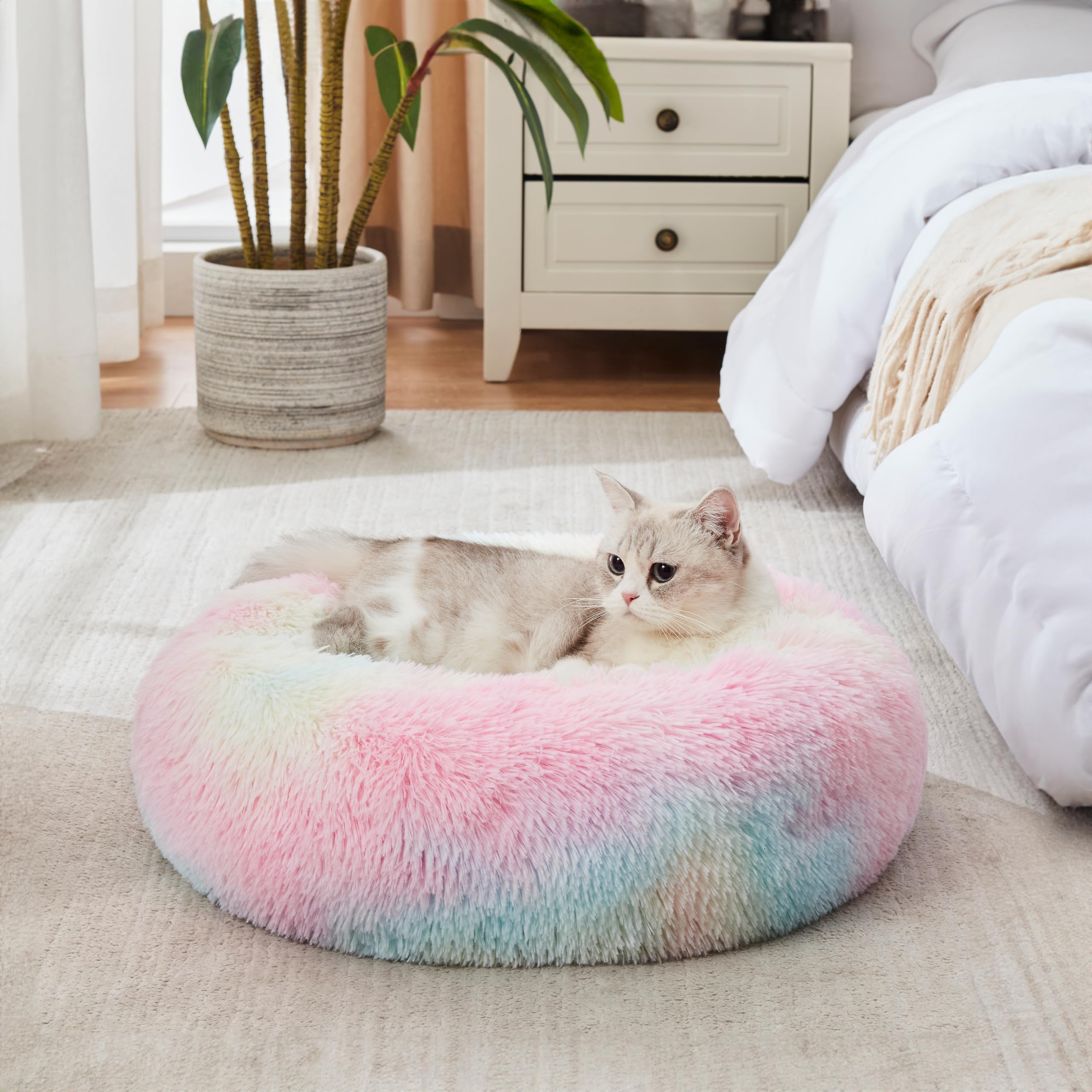 WESTERN HOME WH Calming Bed sizes 20-30 inches for small through medium pets