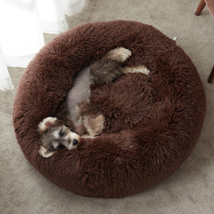 Western Home WH cat bed image shows plush comforts and secure nesting.