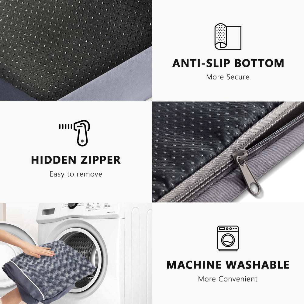 WESTERN HOME WH non-slip bottom keeps the bed in place