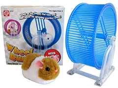 Westminster Happy Hamster Wheel Runner battery-operated toy delivering realistic motion for imaginative play.