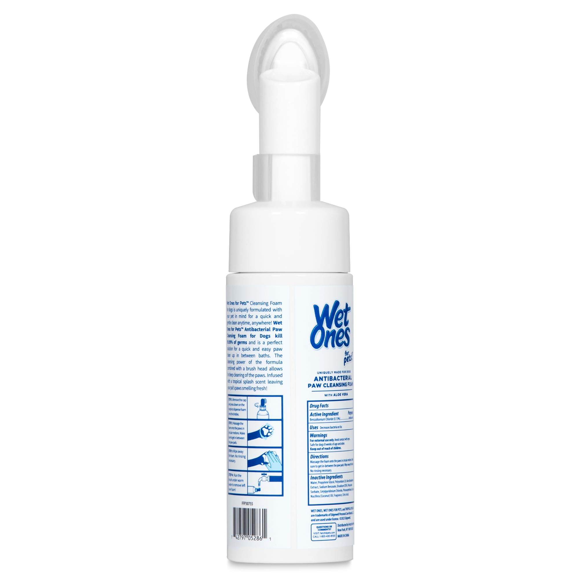 Wet Ones for Pets after-walk paw cleanup on the go