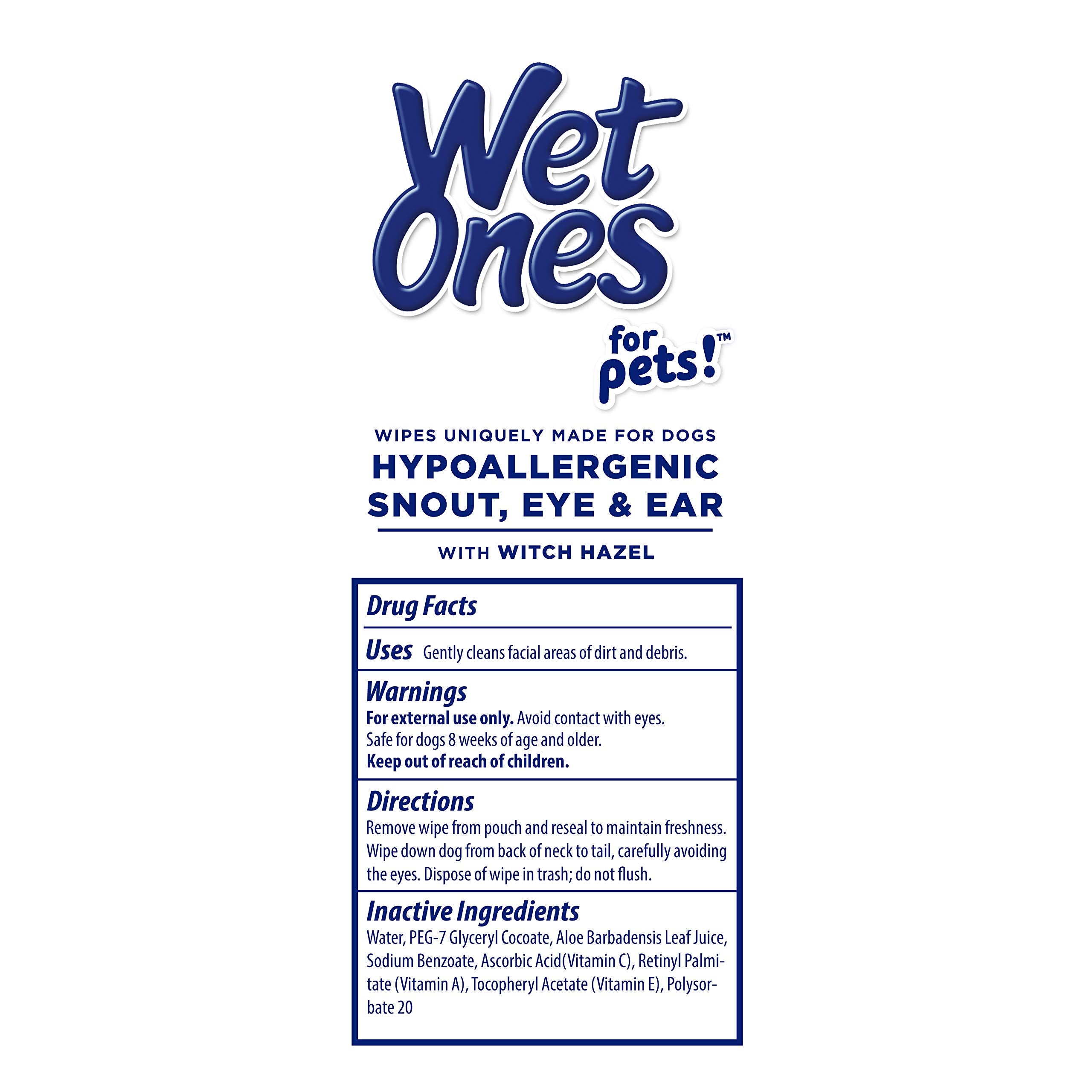 Wet Ones for Pets - trusted brand for gentle pet care.