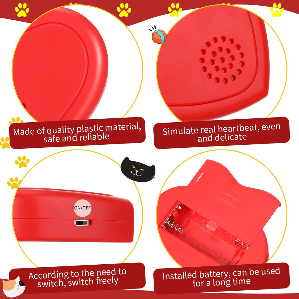 Wettarn heartbeat sound closeup shows realistic rhythm for crate training